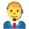 Man Office Worker emoji on Twitter